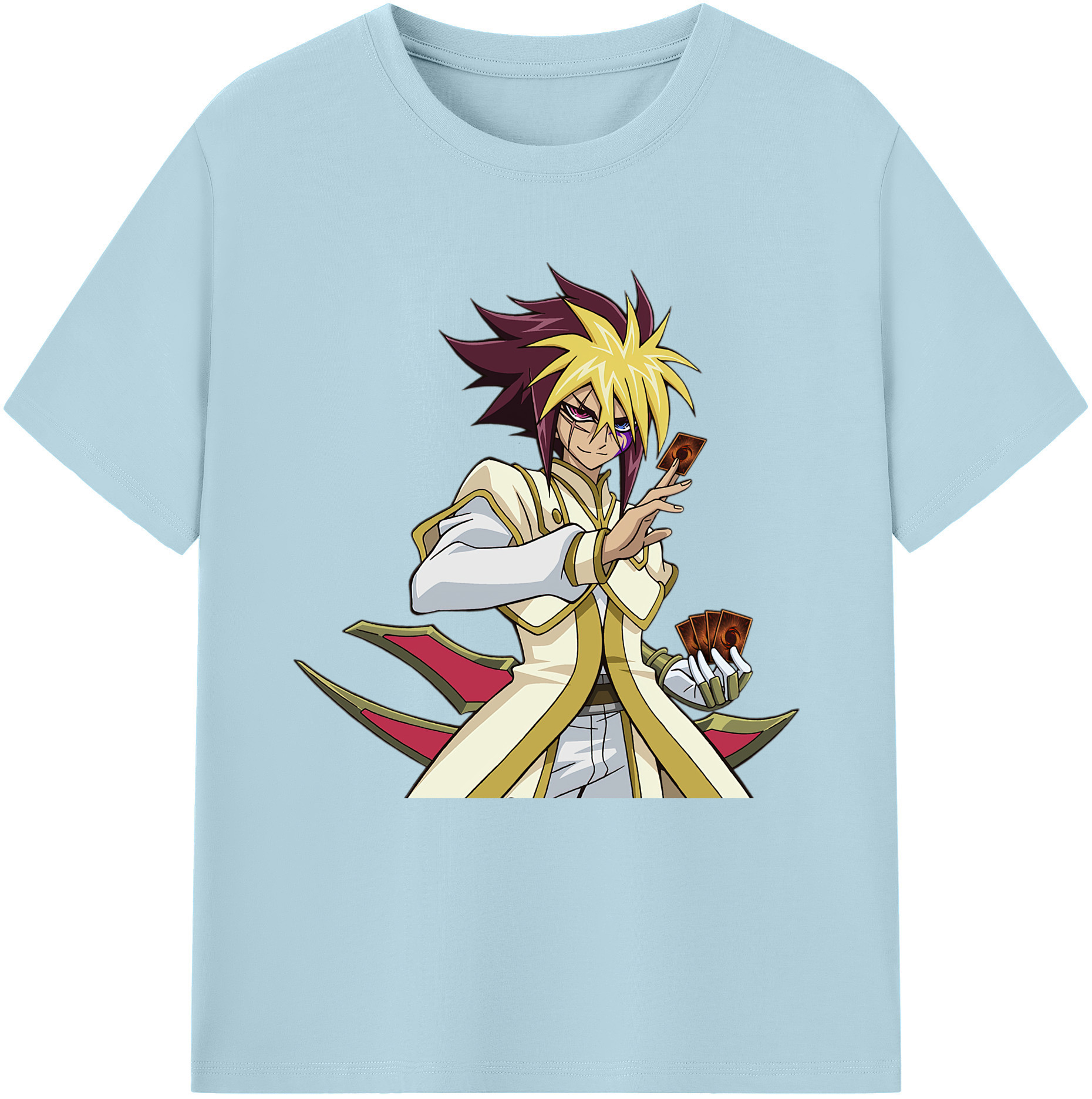 （画像用） 遊☆戯☆王 Yu-Gi-Oh! 綿100％半袖Tシャツ（フロントプリント）